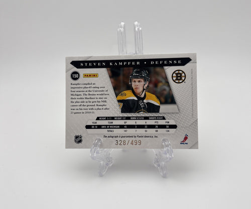 2010-11 Panini Luxury Suite Hockey - Rookie Auto /499 Steven Kamper #150 Bruins