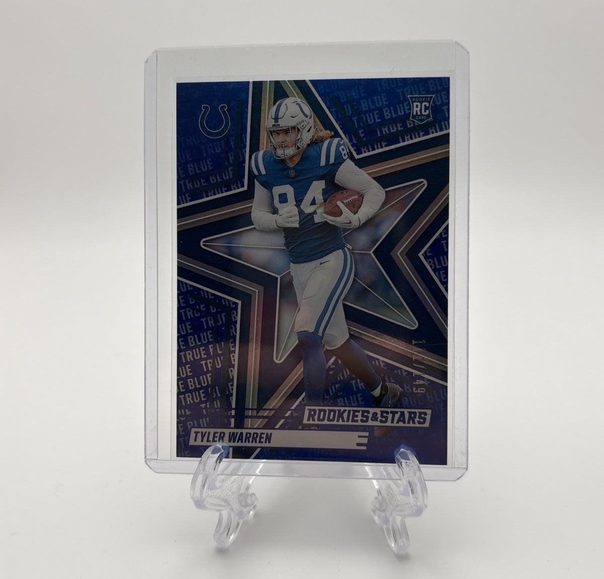 2025 Panini Rookies & Stars Football - Blue /149 Rookie (RC) Tyler Warren #195