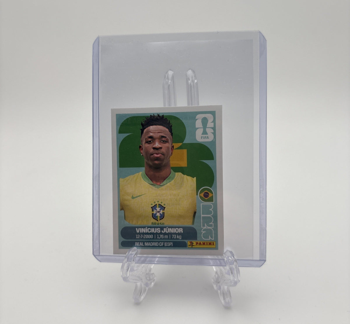 2026 Panini FIFA World Cup - Sticker Vinicius Junior #BRA-14