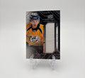 2015-16 UD Black - Rookie Trademarks Relics Kevin Fiala #RTR-KF