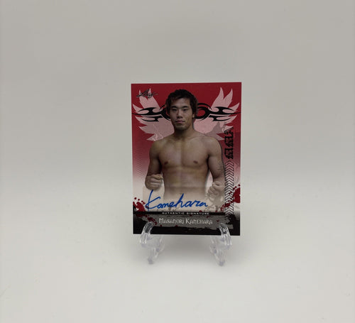 2010 Leaf MMA - Red Auto Masanori Kanehara #AV-MK2