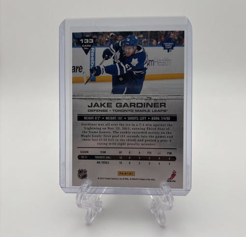 2011-12 Panini Titanium Hockey - Rookie (RC) /17 Jake Gardiner #133 Maple Leafs