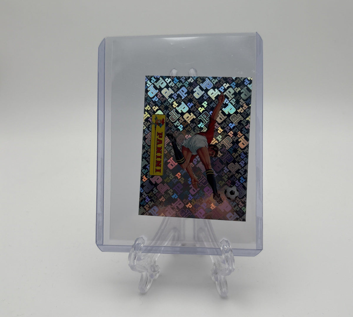 2026 Panini World Cup Sticker - Holographic Logo Player Portrait #00 **