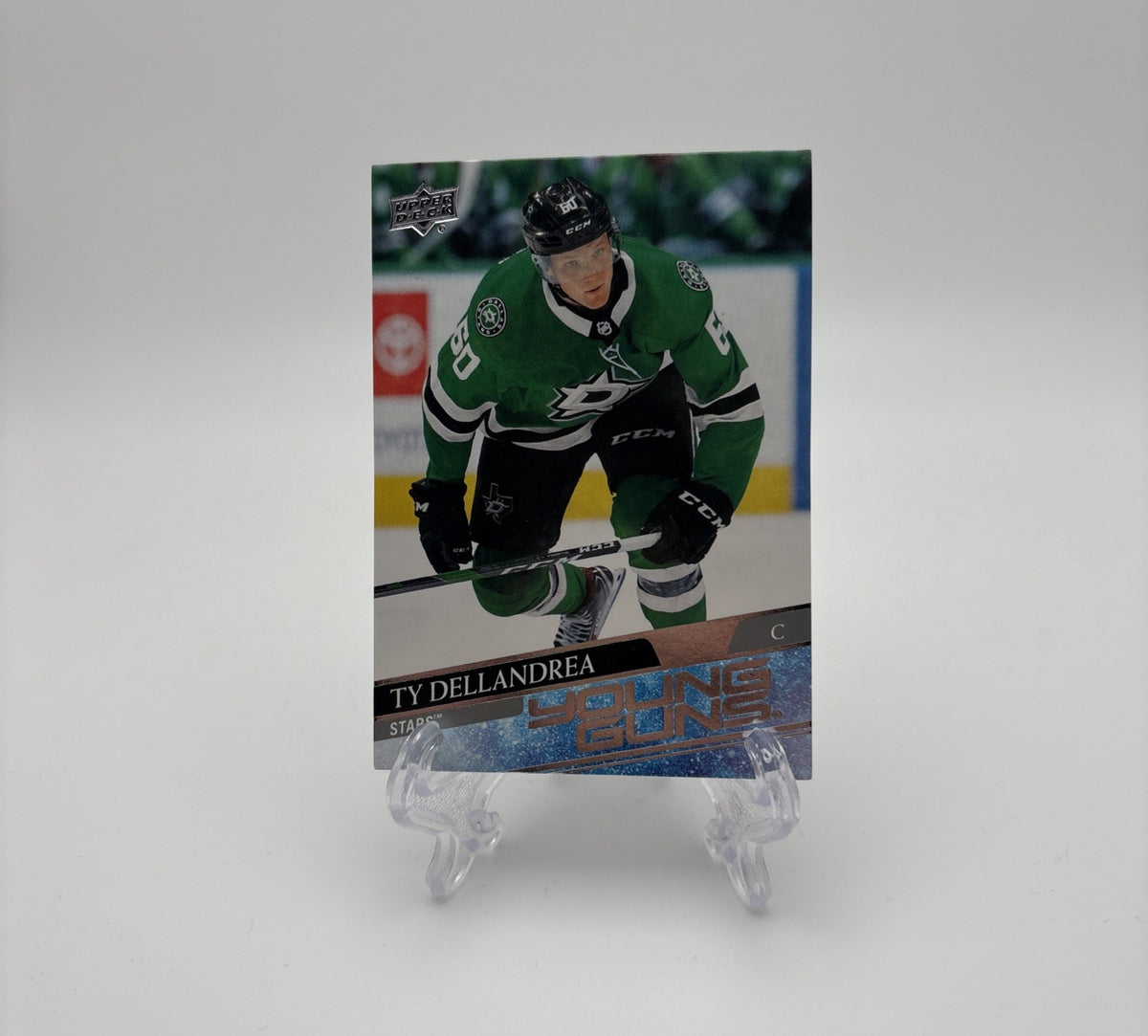 2020-21 Upper Deck Series 1 Hockey - Young Guns Ty Dellandrea #213 - Stars