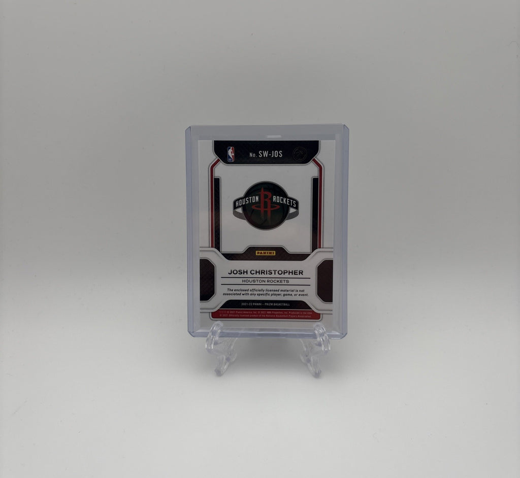 2021-22 Panini Prizm Basketball - Sensational Swatches Josh Christopher #SW-JOS