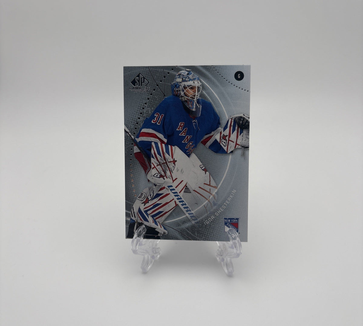 2024-25 Upper Deck Sp Game Used - Base Igor Shesterkin #154 - NY Rangers