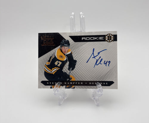 2010-11 Panini Luxury Suite Hockey - Rookie Auto /499 Steven Kamper #150 Bruins