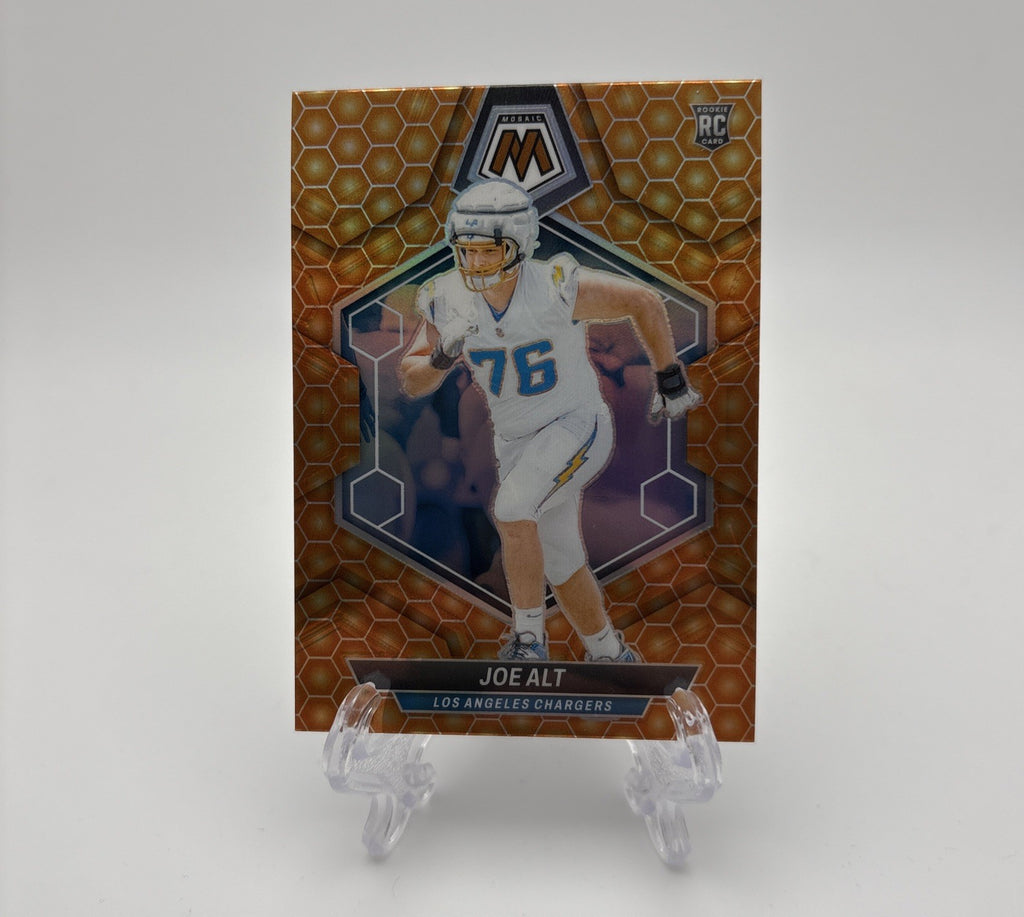 2024 Panini Prizm Mosaic Football - Honeycomb Prizm Rookie (RC) Joe Alt #305