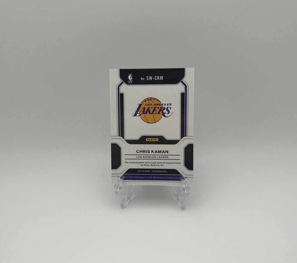2021-22 Panini Prizm Basketball - Sensational Swatches Chris Kaman #SW-CKM
