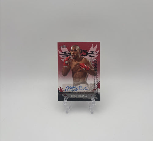 2010 Leaf MMA - Red Auto Mario Miranda #AV-MM1